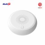 100m Range Wireless Tuya Smoke Alarm 2.6V Low Battery Audible Alarm
