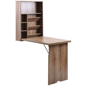 China Durable 23.6''W Oak Folding Bookcase Table 36lbs Space Saving factory
