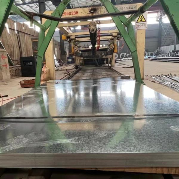 Cold Dipped Galvanized Sheets 100 Grams Per 1 Square Meter 6.0*1500*6000mm