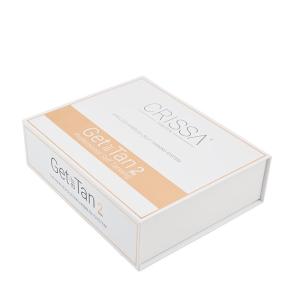 China Stamping 1250gsm Hard Cardboard Gift Boxes With White Insert factory