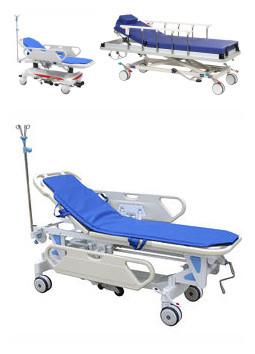 Adjustable Patient Transfer Trolley , Emergency Stretcher Trolley Or Hospital