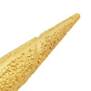 China Tungsten Cobalt Alloy Technology Vacuum Brazed Diamond Engraving Bit for Granite factory