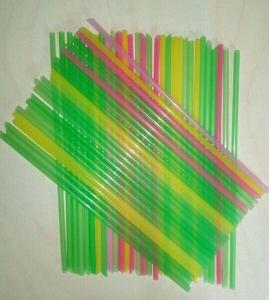 China 11mm diameter drinking straw manufacturers plastic food grade drinking straws factory
