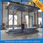 Double Deck Car Parking Lift Garage Car Elevator From Basement To Ground Level