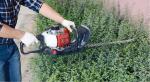 Anti Vibration anti slip Cordless 650w Petro Gasoline Garden Hedge Trimmer Dual