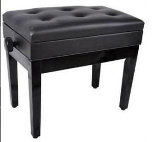 China Hot sale Adjustable Solidwood Single Piano stool with storage room PS6 factory