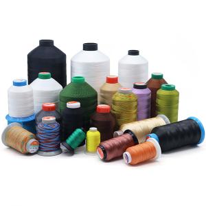 China Customized V69 Tex 70 210D/3 69 Nylon Sewing Thread for Leather Craft Sample Send factory