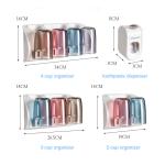 Toothbrush Holder with Toothbrush Dispenser-Multifunctional Wall Mounted Space