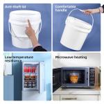 UMETASS 5L Round Plastic Bucket for Cold Drink Storage Food Grade and ISO9001