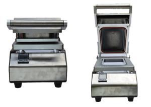 China Stainless Steel Seal Packing Machine Meat Food Table Top Vacuum Sealer factory