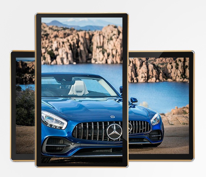 4K UHD 49" 50" inch capacitive touch screen panel display embedded Android or Win10/11 PC support DP VGA DVI input