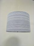 Tiny Pinstripes Fabric Pendant Light Shades