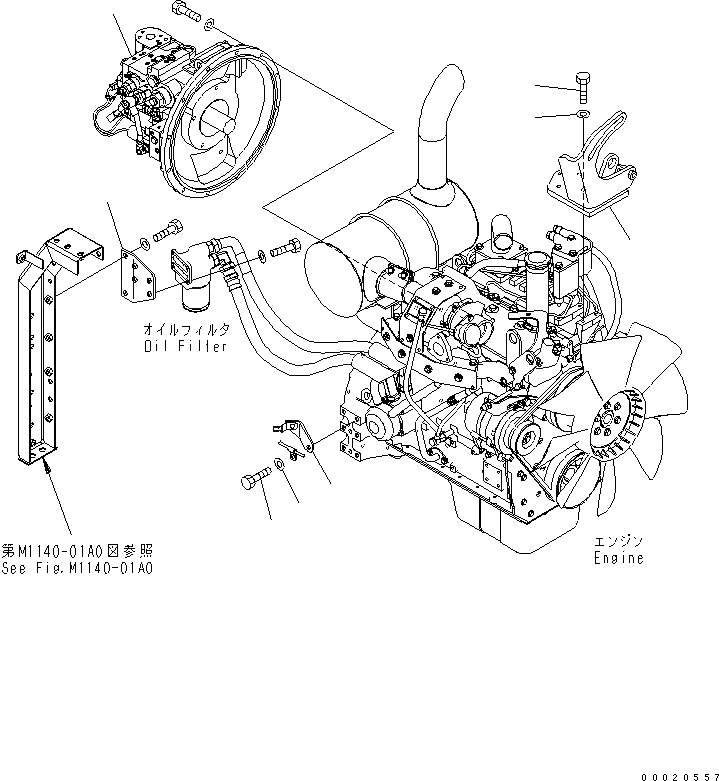 小松 708-1L-00650 零件泵总成