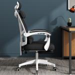 Latex Cushion Woven Cloth Adjust Home Office Chair Learning Front Desk E -
