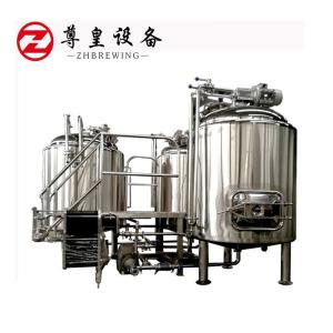 China Home PLC Control 1000 Liter Micro Beer Brewing Equipment factory