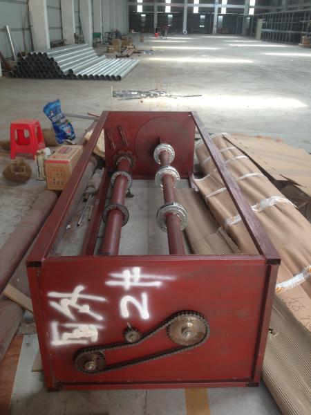 Motorized Transparent PVC Sliding Shutter Doors For Commercial Building