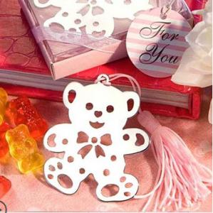 China New creative gift product wedding gift stainless steel bookmark factory