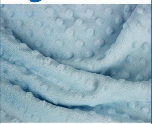 China Professional Sky - Blue Soft Fabric With Raised Dots Oem Service factory