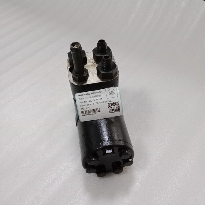 Excavator Spare Parts Steering Valve 419-64-45101 4196445101 For WA320-3