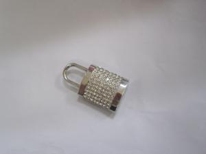 China Diamond Lock necklace Jewelry USB flash drive 32Gb for Souvenir Gifts factory