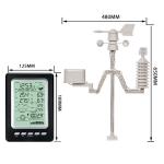 Outdoor Weather Station Wind Direction Temperature And Humidity Displayed In
