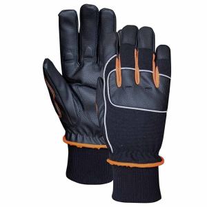 China Knitted Wrist car mechanic gloves Thinsulate Lining warm mechanics gloves factory