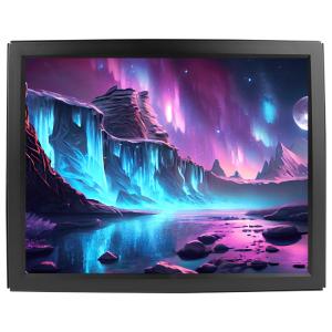 China 15.6 Inch Saw Touch Monitor Dust-Proof With VGA/DVI For Kiosk factory