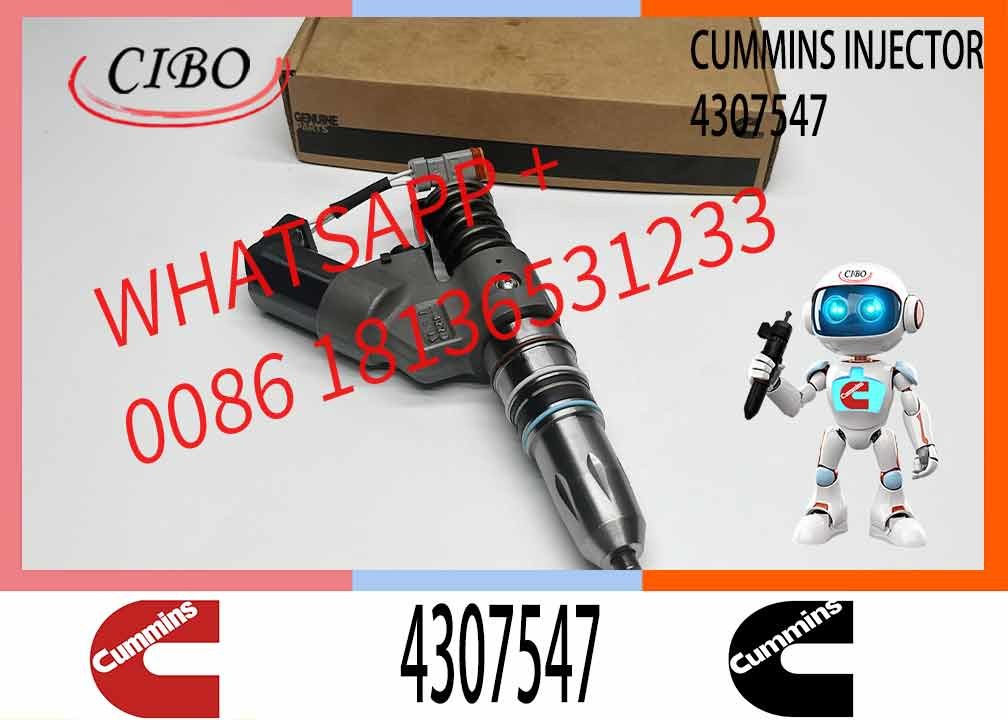 4307547 4061851 Ism11 Qsm11 Engine Fuel Injector For Excavator Diesel Engine Parts For Sale