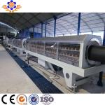 50 To 200mm PE Pipe Extrusion Line For Plastic Single Wall Corrugated Pipe
