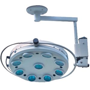 China Medical Shadowless 4500k Ceiling Mounted Examination Light Halogen Hole factory