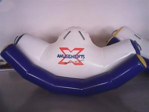 China Interesting Inflatable Water Sports , Kids Inflatable Aqua Seesaw Water Toys factory