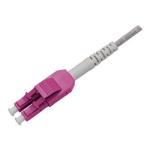 Duplex LC Uniboot Connector Easy Assemble With UL Rated Plastic Housing
