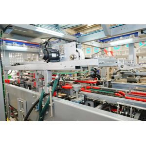 30 Packs Per Minute Fully Automatic Wrap Around Case Packer with 380V 50Hz Power