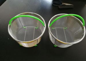 China Brewing 316 Stainless Steel Fine Wire Mesh Filter Basket Corrosion Resistance factory