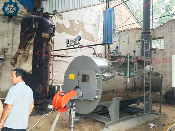 Industrial 3Ton 3000kg 150Psi Diesel Oil Fired Steam Boiler For AAC Steam-Cured Brick Production Line
