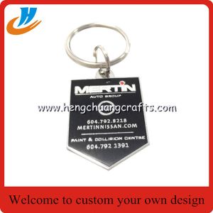DALSTRONG company custom metal keychain with their own design