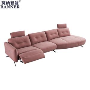 China BN Multifunctional Sofa Italian Minimalist Genuine Cowhide Leather Living Room Functional Sofa Electric Recliner Sofas factory