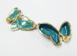 Alloy jewelry metal box butterfly trinket box for promotion gift