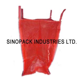 China 1.5ton open top PP Ventilated bulk bags for onion garlic potato vegetables factory