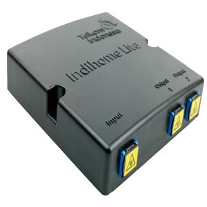 China Convenient SC Connector Type Plastic Fiber Optic Splitter Faceplate for Indoor Networks factory