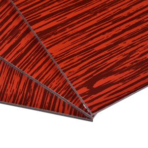 China PE/PVDF Coated Wooden Aluminum Composite Panel Lightweight factory