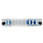 Abs Module CWDM DWDM CWDM Mux Cassette Card 1270nm-1410nm 6 Channels For Catv