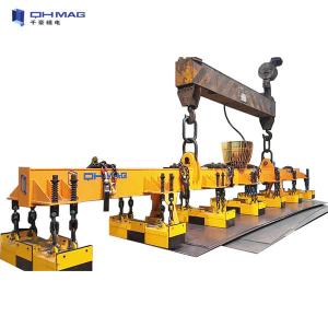 China CE ISO9001 Sheet Metal Lifting Magnets , 300kg Telescopic Beam Crane Electromagnet factory