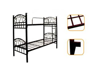 China Environmental Metal Iron Double Decker Bed Water Proof Wear Resistant factory