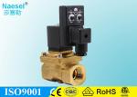 Flow Control 0.01 Bar 0.15 PSI Pilot Operated Solenoid Valve Miniature Size