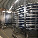Commercial Bakery Hamburger Toast Cake Bread Spiral Cooling Tower
