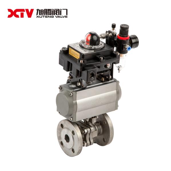 Water Industrial Usage Carbon Steel High Platform Flanged Floating Ball Valve GB