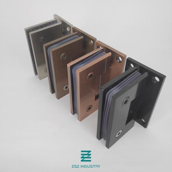 Stainless Steel 304 Powder Coating, Chroming Surface Treatment Glass Door Hinges