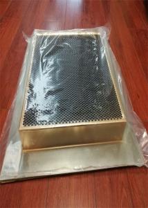 China 26mm Brass Honeycomb Carbon Air Filters Vent Rf Shielding factory