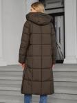 Self Heating Lining Long Winter Jacket Women In Loose Style For Extreme Cold